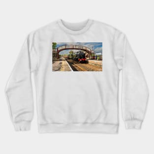 "Scots Guardsman" at Kirkby Stepen, Cumbria Crewneck Sweatshirt